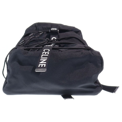 Celine Trekking Backpack Black Nylon Silver — view 5