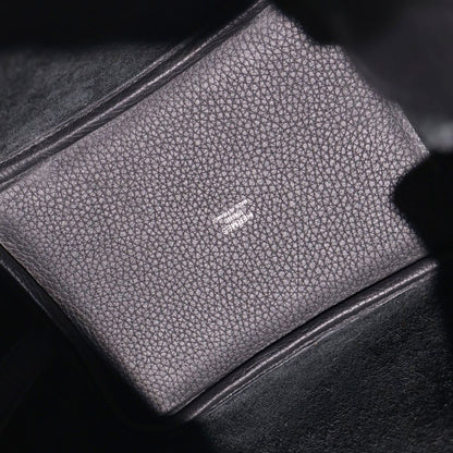 Hermes Picotin Lock PM Mini Bag Black Taurillon Silver — view 4
