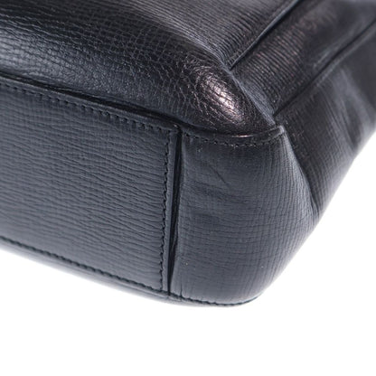 Loewe Shoulder Bag Black Leather Silver — view 6