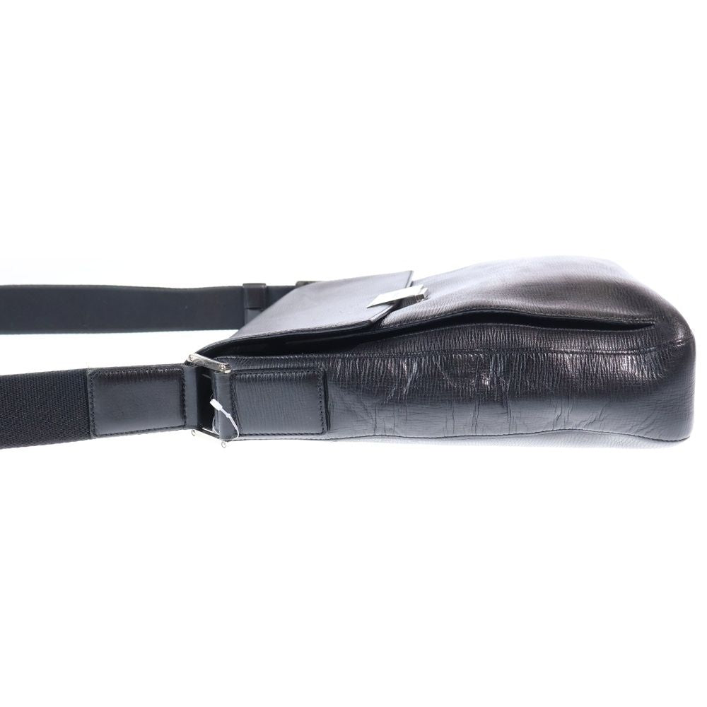Loewe Shoulder Bag Black Leather Silver — view 3