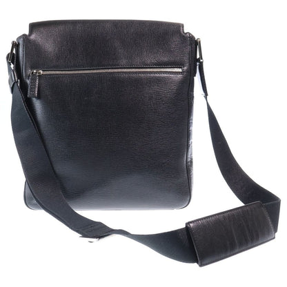 Loewe Shoulder Bag Black Leather Silver — view 2