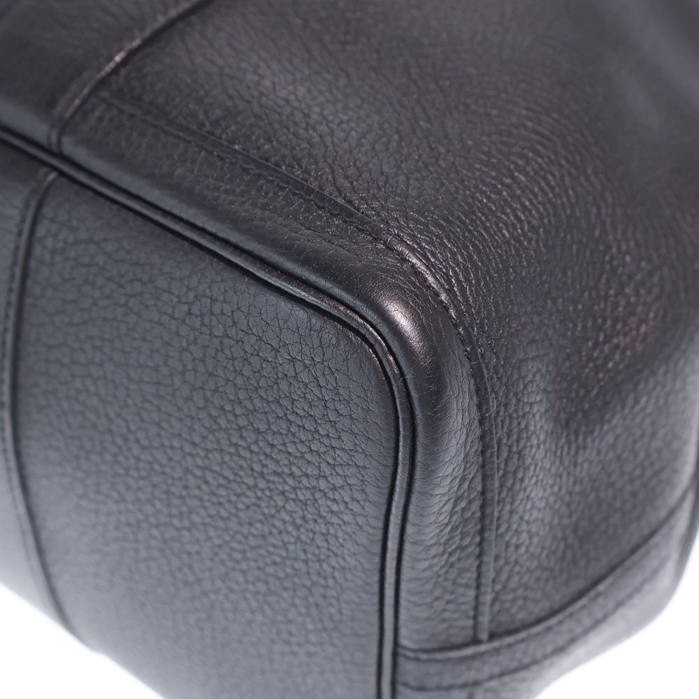 Hermes Garden Party PM Negonda Noir Silver Handbag — view 5