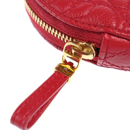 Dior Caro Chain Heart Pouch Mini Shoulder Bag Leather Gold — view 5
