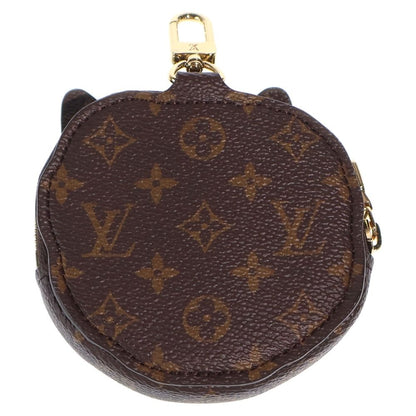 Louis Vuitton Monogram Kitty Coin Purse Gray Scoddington Collaboration Charm — view 2