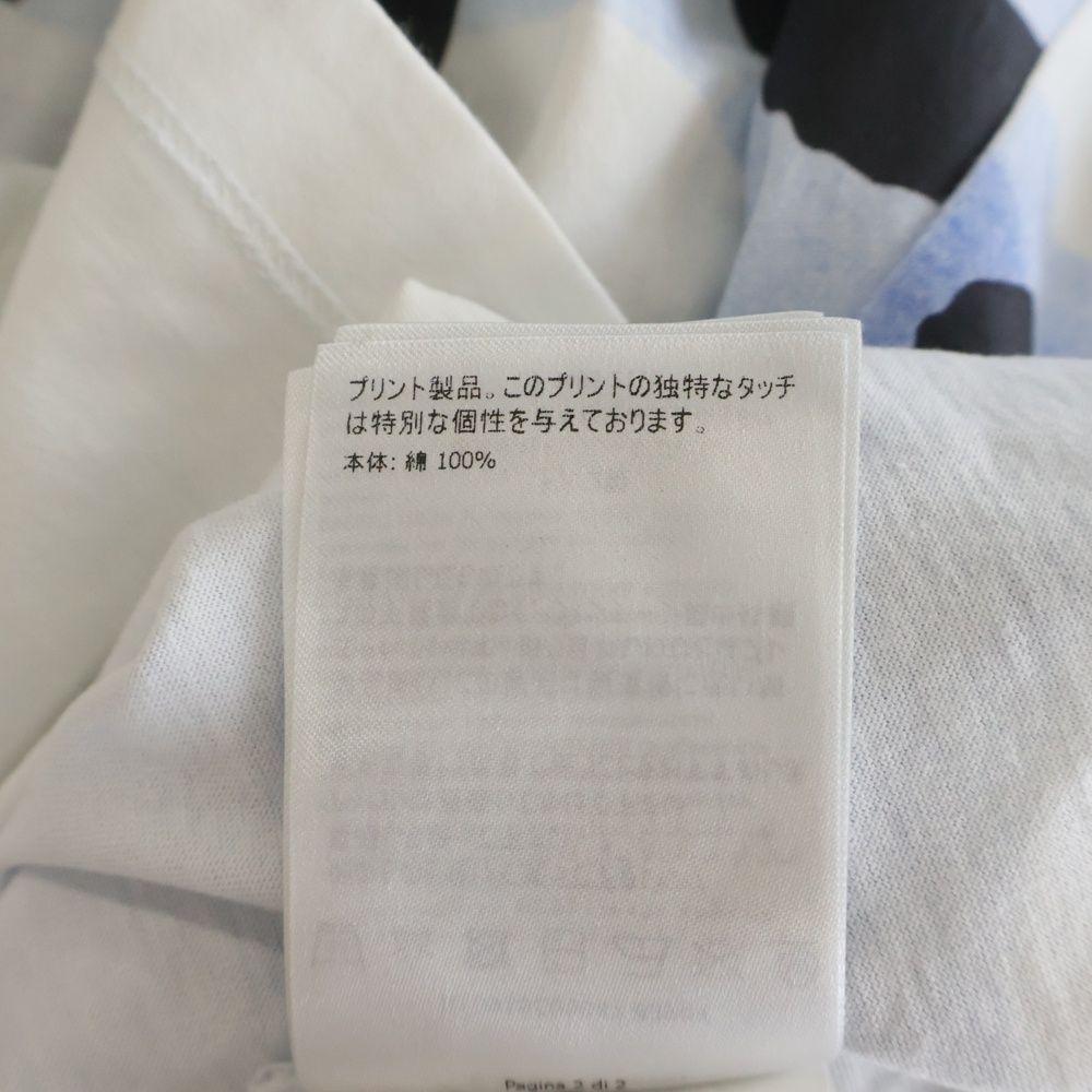 Moncler SS T-Shirt Printed Short Sleeve White — view 8