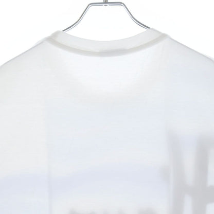 Moncler SS T-Shirt Printed Short Sleeve White — view 4
