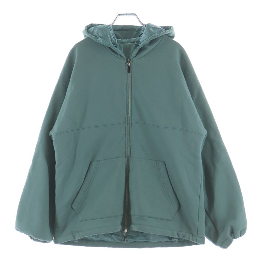 Dior Logo Embroidered Reversible Zip Up Hoodie Green — view 2
