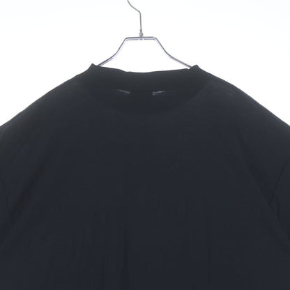 Balenciaga Inside Out T-Shirt Out Logo Print Short Sleeve Top Black — view 4