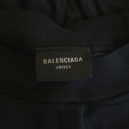 Balenciaga Inside Out T-Shirt Out Logo Print Short Sleeve Top Black — view 6