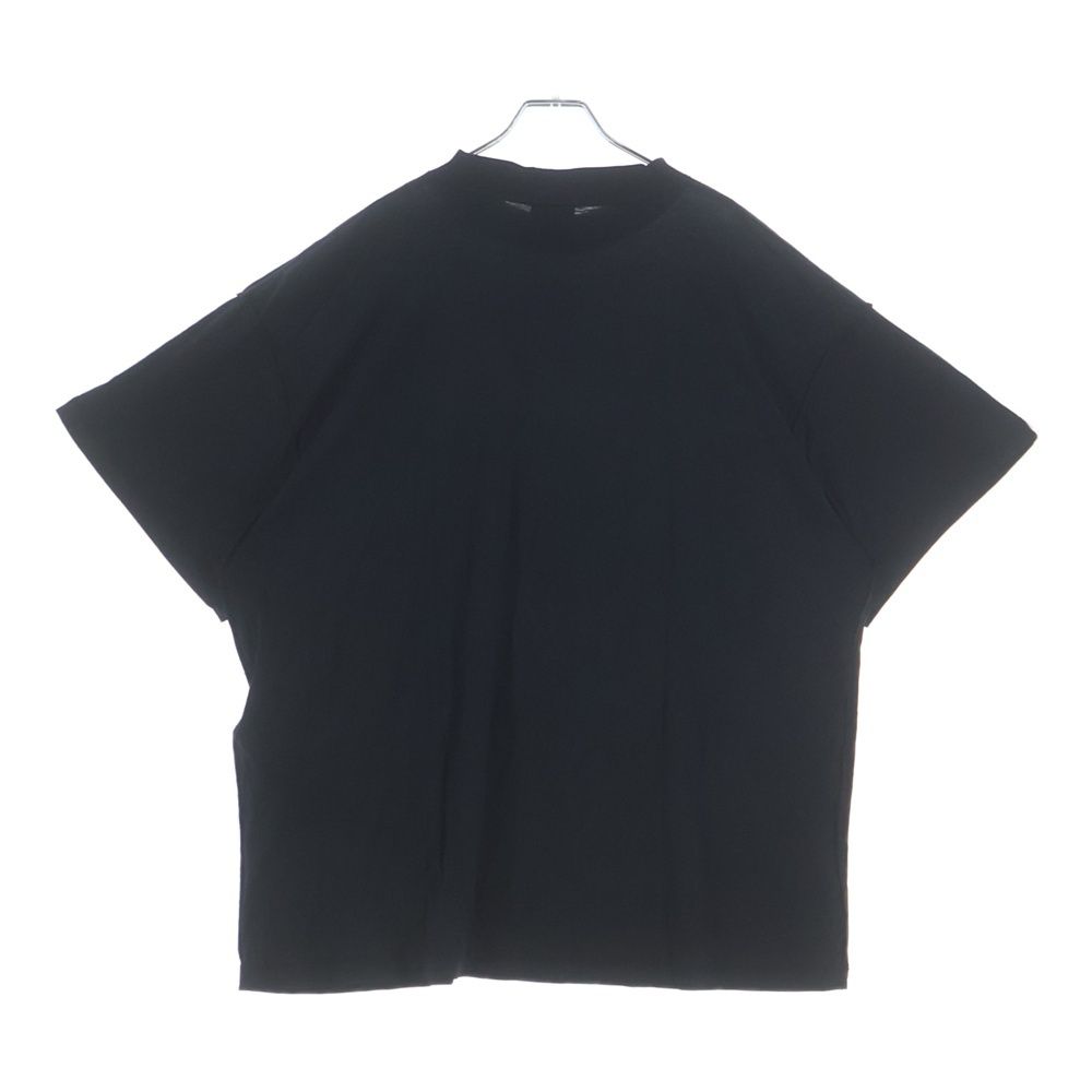Balenciaga Inside Out T-Shirt Out Logo Print Short Sleeve Top Black — view 2