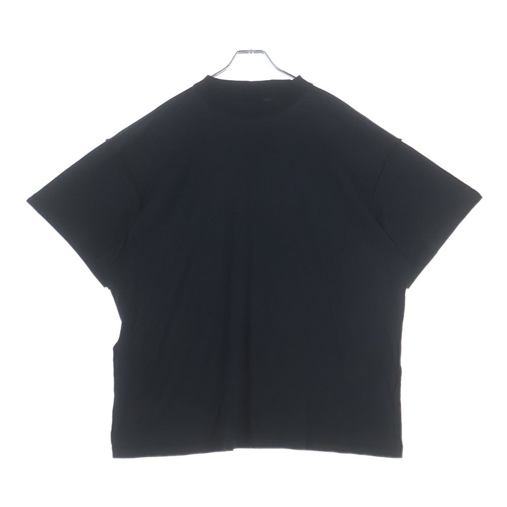 Balenciaga Inside Out T-Shirt Out Logo Print Short Sleeve Top Black — view 2