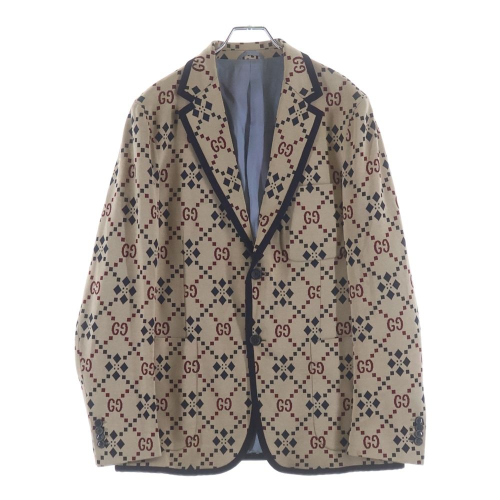 Gucci GG Patterned Tailored Jacket Multi