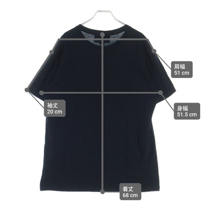 Gucci Cat Embroidery Sherry Line Crew Neck Short Sleeve T-Shirt Black — view 9