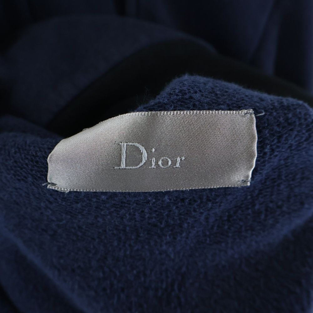 Dior Homme Bomber Varsity Jacket Stadium Black Blue — view 7