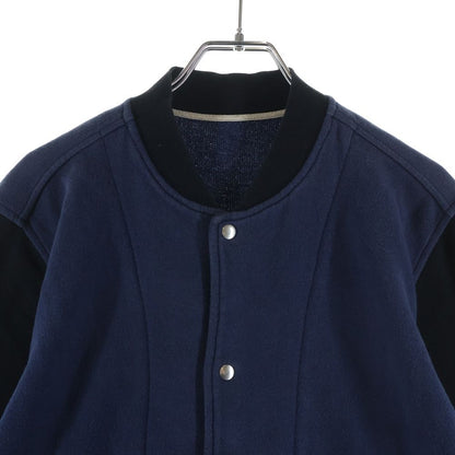 Dior Homme Bomber Varsity Jacket Stadium Black Blue — view 3