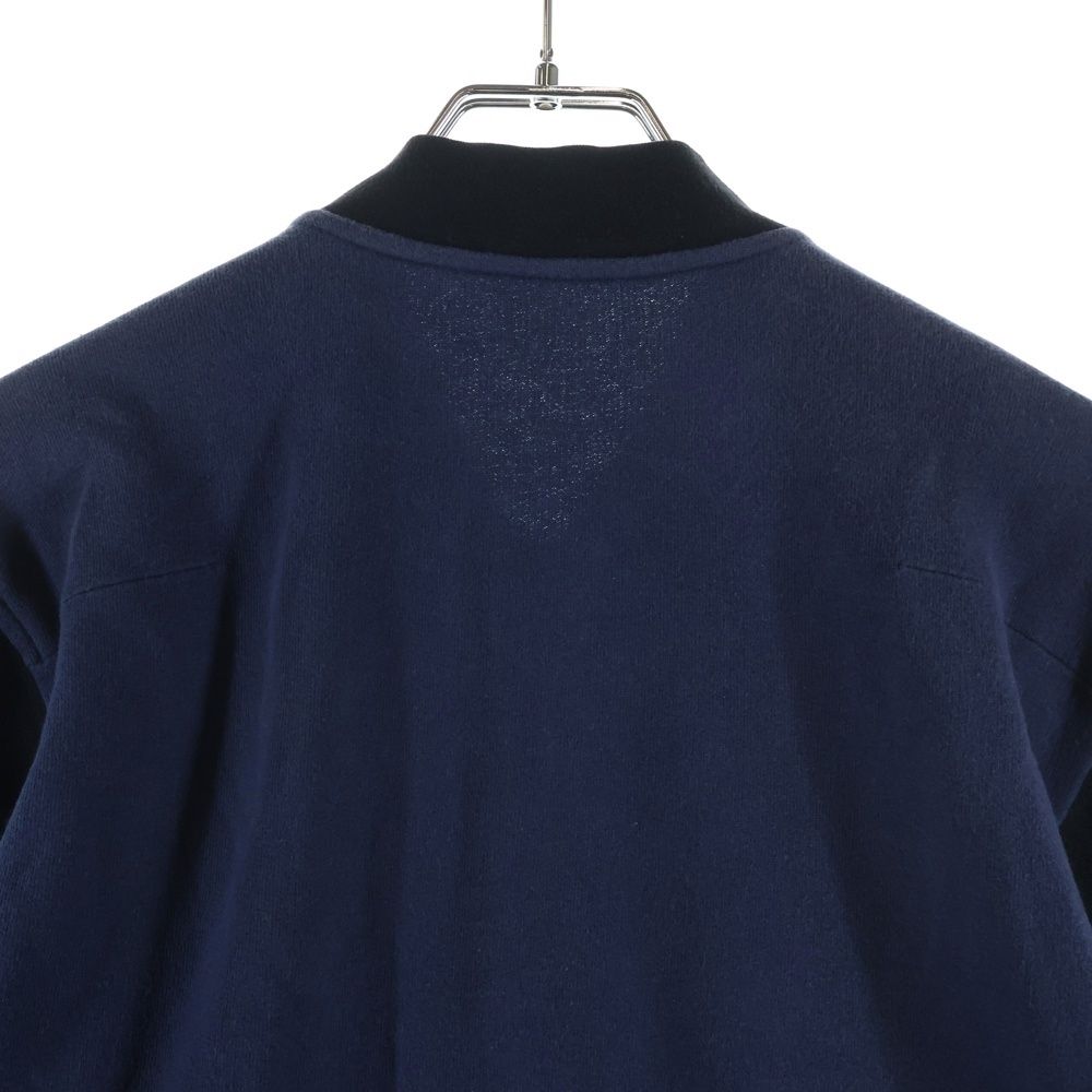Dior Homme Bomber Varsity Jacket Stadium Black Blue — view 4