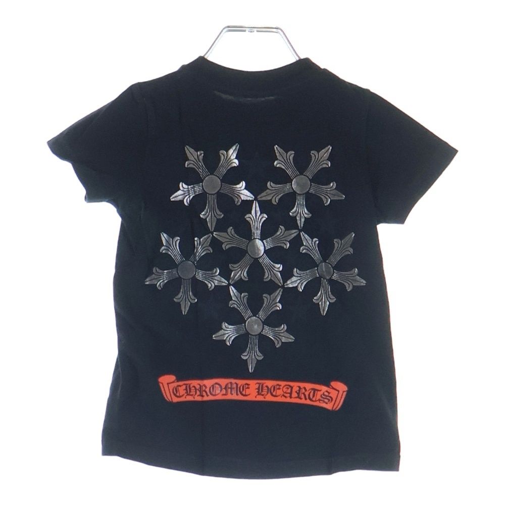Chrome Hearts Vintage Star Print S Tee Short Sleeve T-Shirt Kids Black