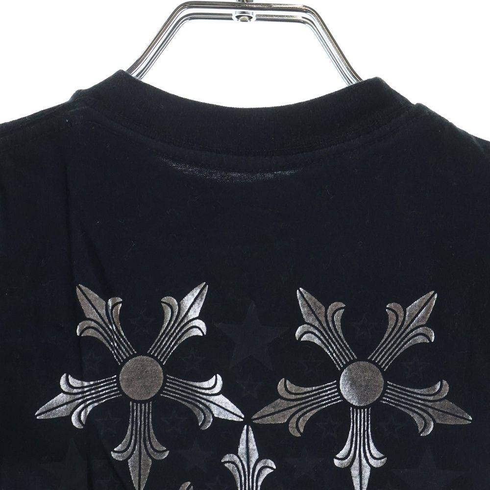 Chrome Hearts Vintage Star Print S Tee Short Sleeve T-Shirt Kids Black — view 4