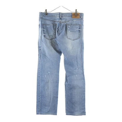 Dolce & Gabbana Crash Distressed Low Rise Denim Pants Y2k Indigo — view 2
