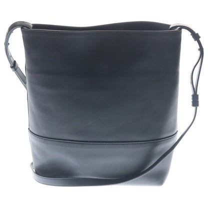 Bottega Veneta Shoulder Bag Black Leather Silver — view 2