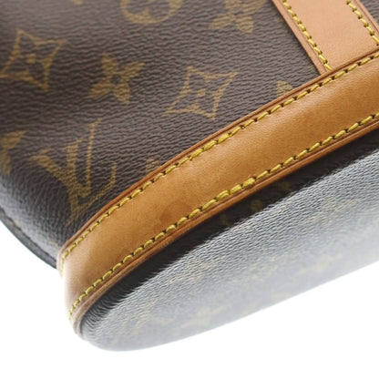 Louis Vuitton Monogram Babylon Tote Brown Leather Gold — view 5
