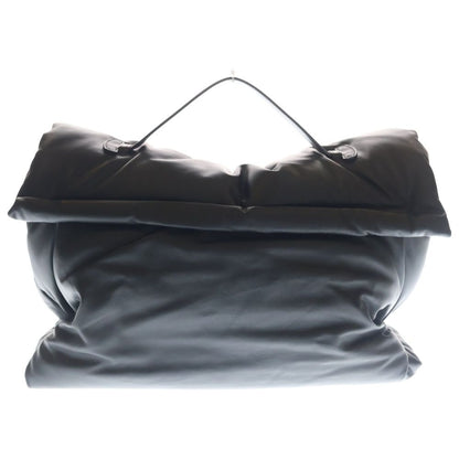 Celine Pillow Bag Leather Handbag Black — view 2