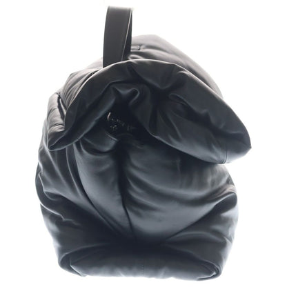 Celine Pillow Bag Leather Handbag Black — view 3