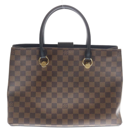 Louis Vuitton LV Riverside Damier Leather 2-Way Bag Gold Brown — view 2