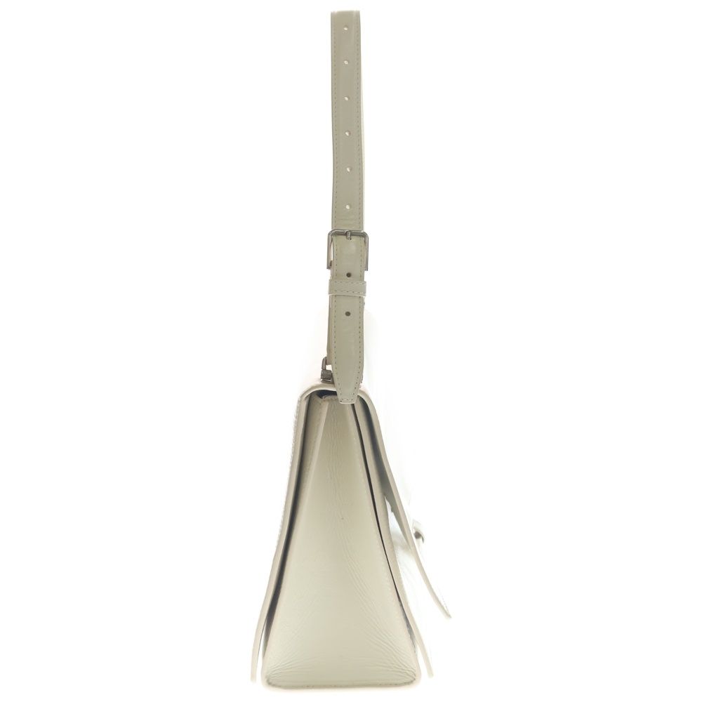 Balenciaga Crash Sling Shoulder Bag Ivory — view 3