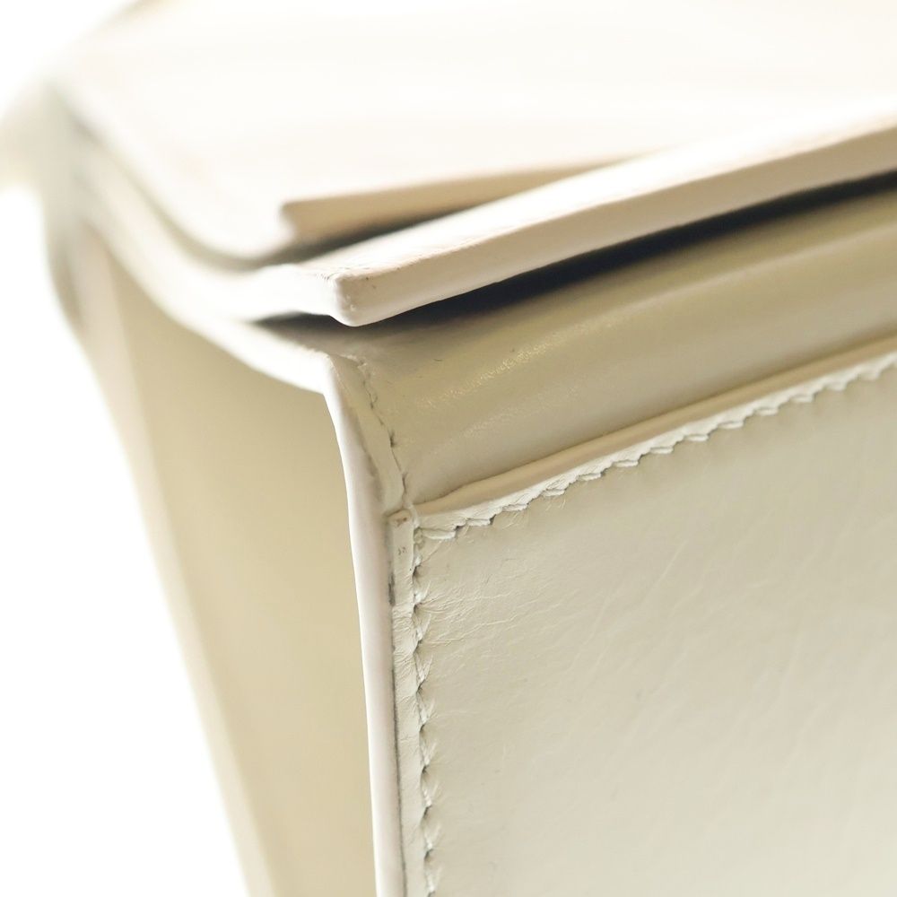 Balenciaga Crash Sling Shoulder Bag Ivory — view 5