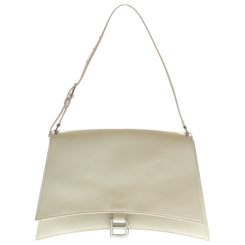 Balenciaga Crash Sling Shoulder Bag Ivory