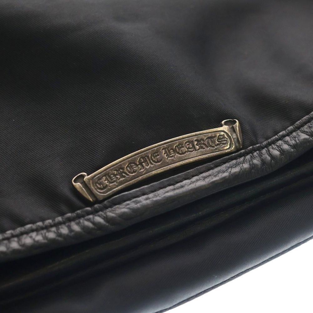 Chrome Hearts Gunslinger Nylon Shoulder Messenger Bag Black — view 5