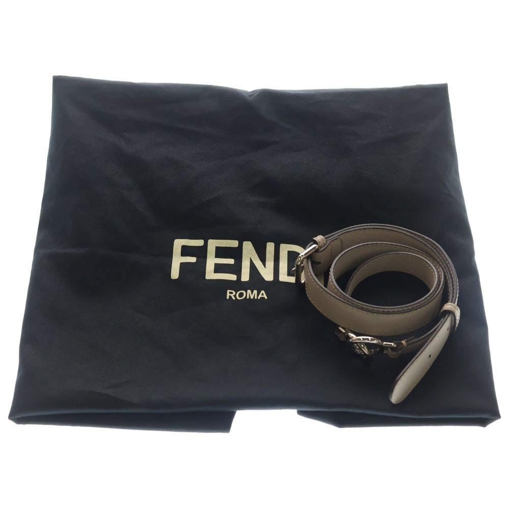 Fendi Peekaboo Regular 2-Way Bag Ivory — view 6