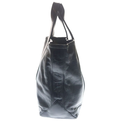 Chrome Hearts United Arrows Anniversary Cross Patch Leather Tote Black — view 3
