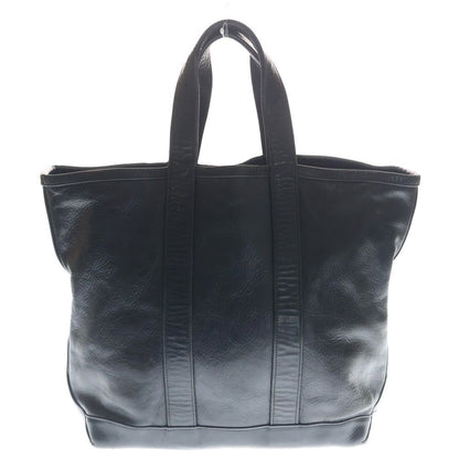 Chrome Hearts United Arrows Anniversary Cross Patch Leather Tote Black — view 2