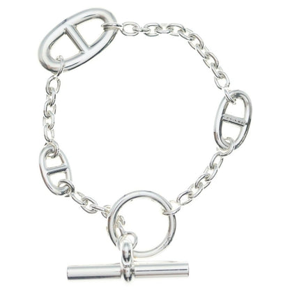 Hermes Farandole Bracelet 925 Sterling Silver Chain