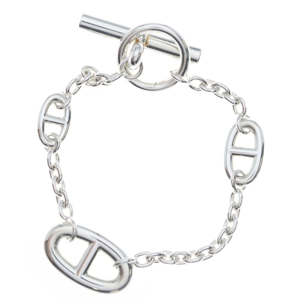 Hermes Farandole Bracelet 925 Sterling Silver Chain — view 2