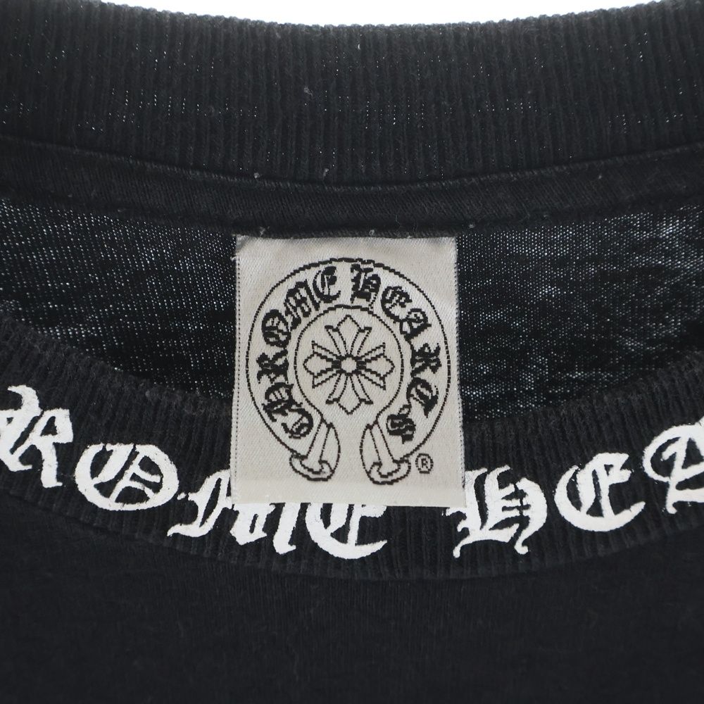 Chrome Hearts Vintage Neck Logo Vine Daga Chest Pocket Back Scroll Label Short — view 7