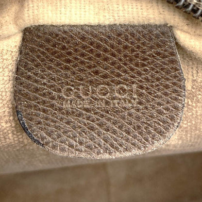 Gucci 007 58 GG Supreme Sherry Shoulder Bag Leather Brown Vintage — view 7