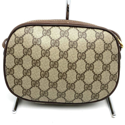 Gucci 007 58 GG Supreme Sherry Shoulder Bag Leather Brown Vintage — view 4