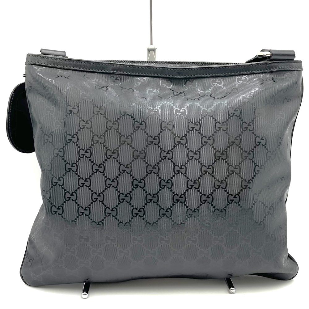 Gucci GG Supreme Fiat 500 Collaboration Sherry Shoulder Bag Leather Black — view 4