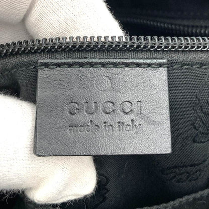 Gucci GG Supreme Fiat 500 Collaboration Sherry Shoulder Bag Leather Black — view 7
