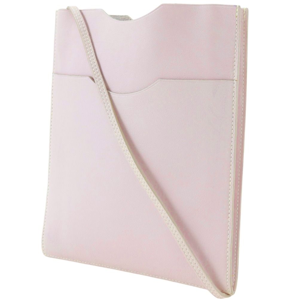 Hermes Onimetou Calf Pink Shoulder Bag — view 2