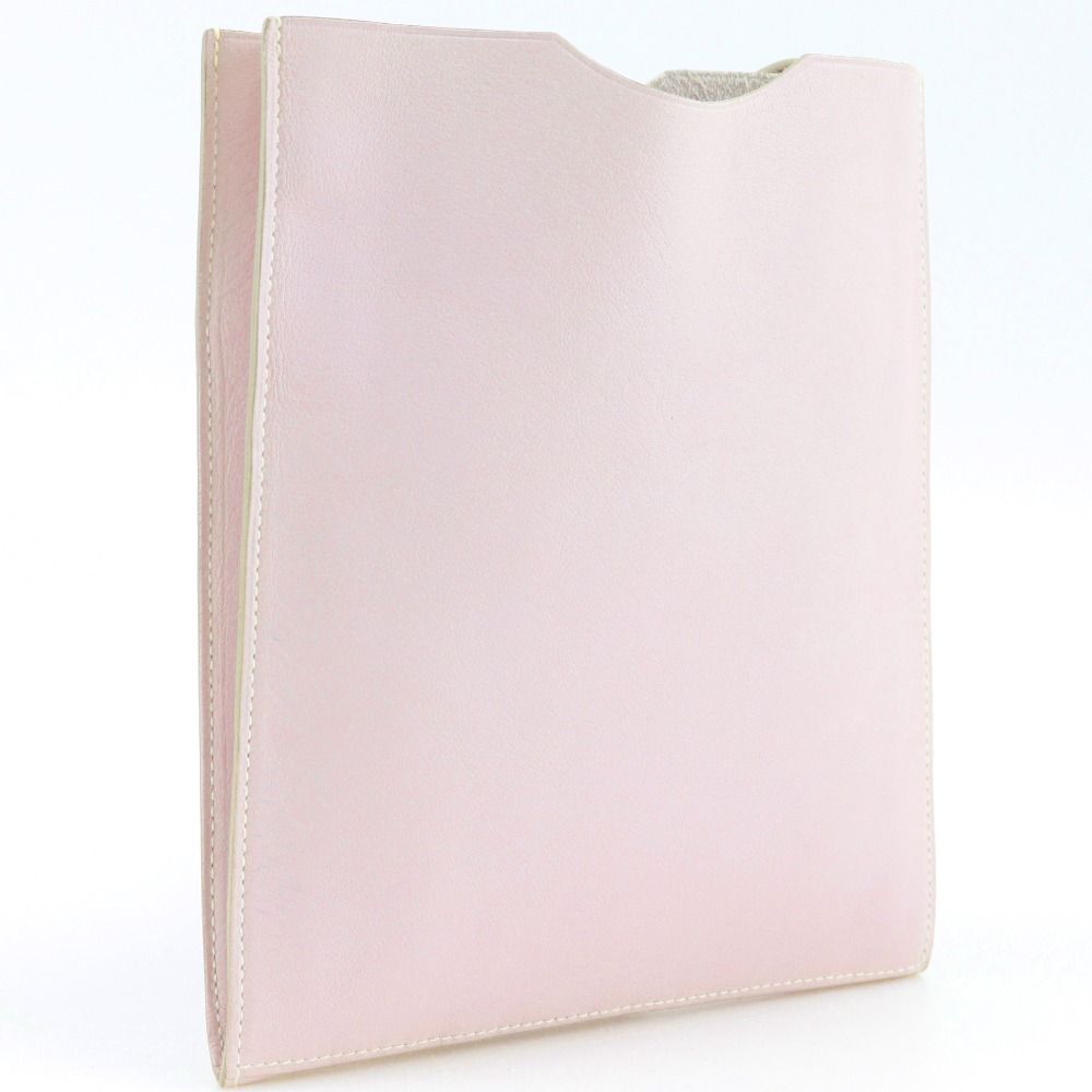 Hermes Onimetou Calf Pink Shoulder Bag — view 3