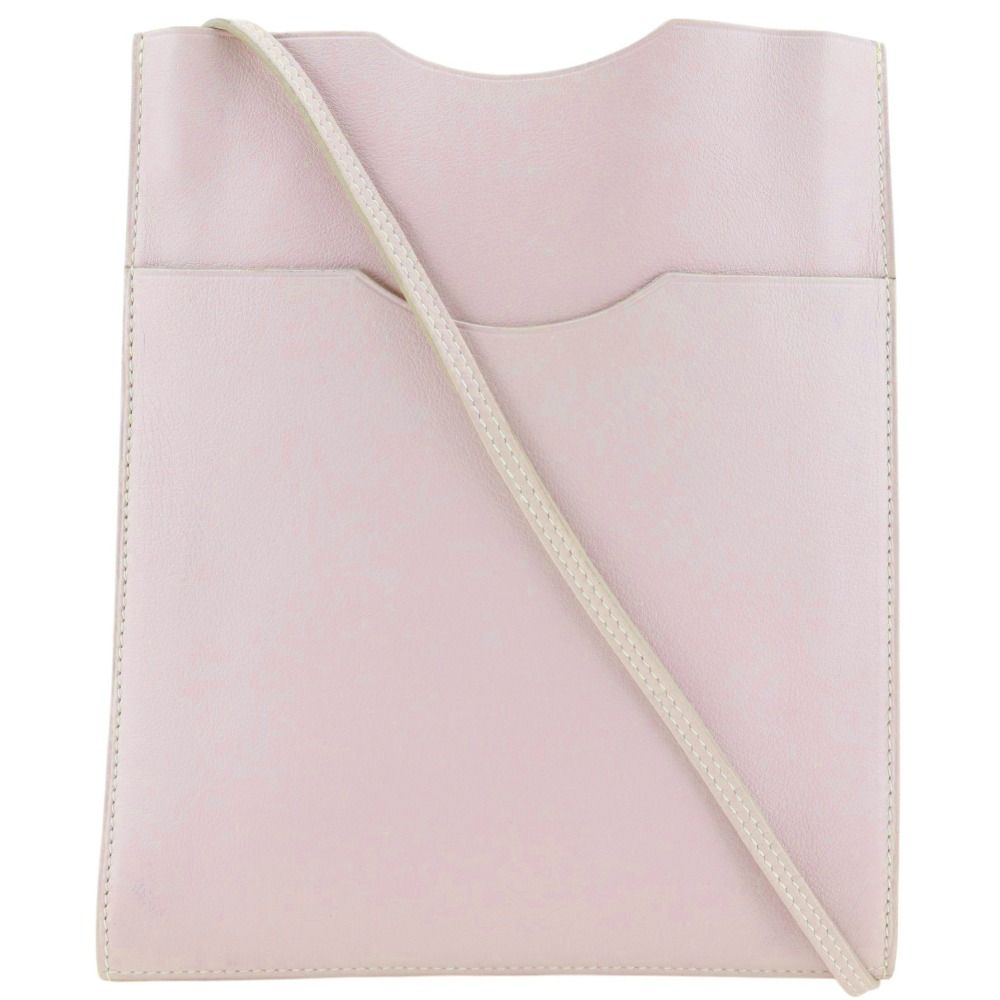 Hermes Onimetou Calf Pink Shoulder Bag