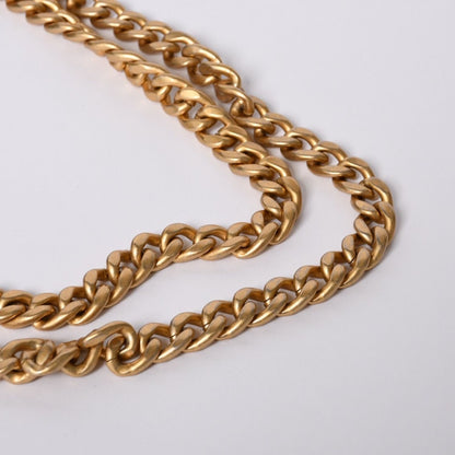 Chanel Chain Tote Bag Base CC Logo Denim Indigo Blue — view 6