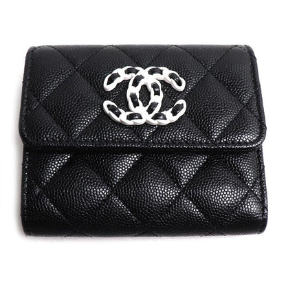 Chanel 19 Small Flap Wallet Trifold