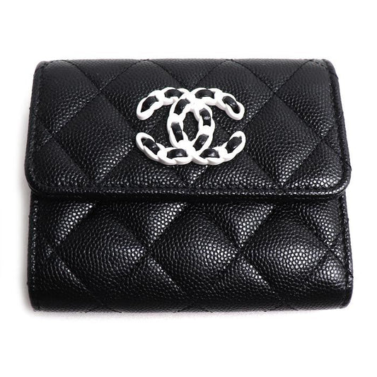 Chanel 19 Small Flap Wallet Trifold