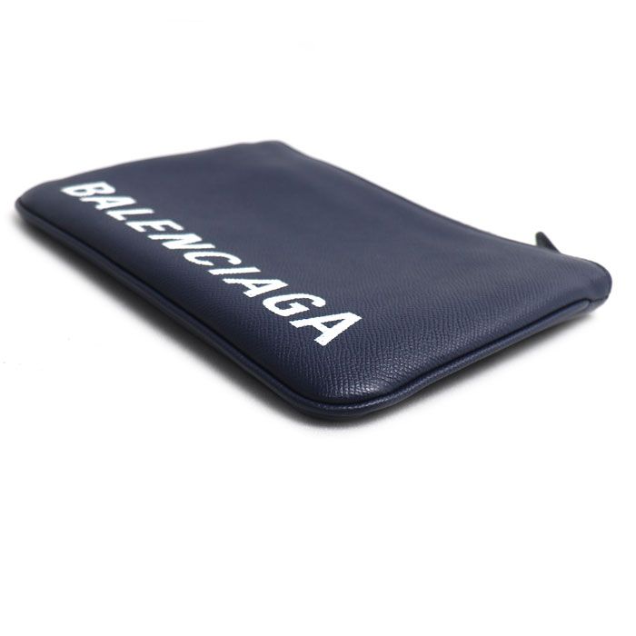 Balenciaga Ville Clutch Navy — view 2