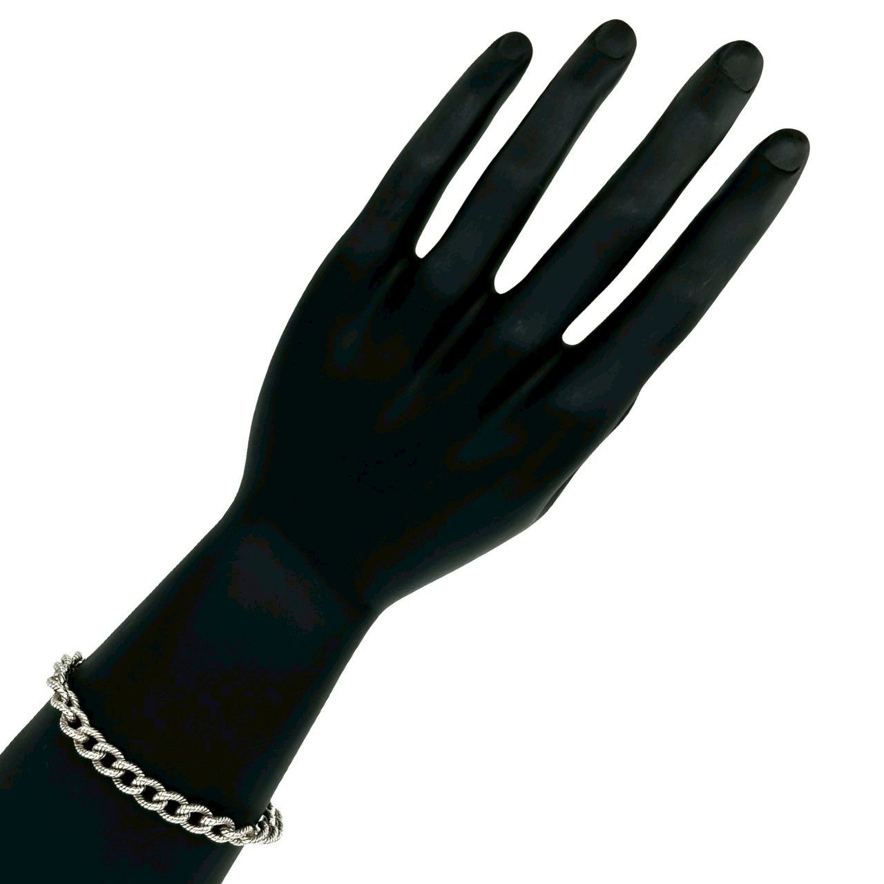 Tiffany & Co Twist Loop Bracelet 925 Sterling Silver Bangle — view 2
